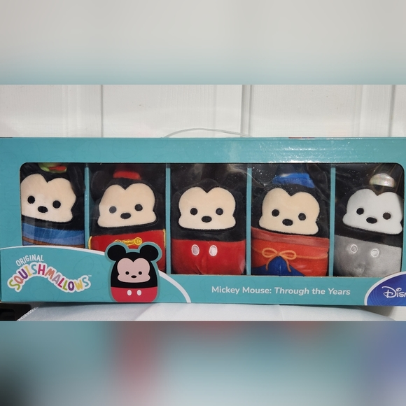 5-pack Squishmallows ,  Disney Mickey Mouse Through the Years Plush Set under 5" - Picture 12 of 12